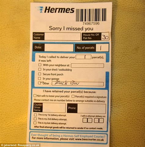 missing parcel hermes|hermes return label printable.